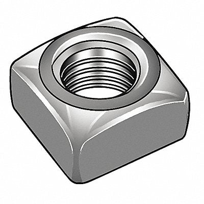 GRAINGER U111210750001 Square Nut Pln Stl 3/4 -10 3/4 1 1/4 5PK