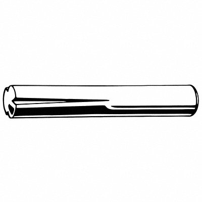 GRAINGER M397200150008 Pin Steel 1.5mm Dia 8mm L PK50
