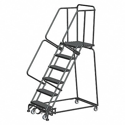 BALLYMORE WA063214GSU Rolling Ladder Serrated Step Tread Steel