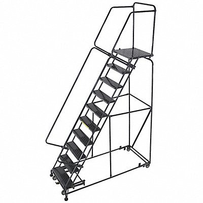 BALLYMORE WA103221GSU Rolling Ladder Serrated Step Tread Steel