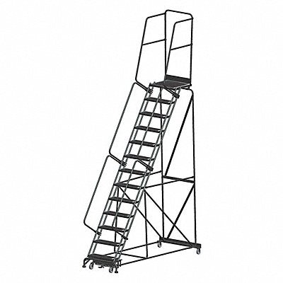 BALLYMORE WA134021G Rolling Ladder Serrated Step Tread Steel