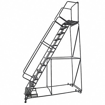 BALLYMORE WA144021G Rolling Ladder Serrated Step Tread Steel
