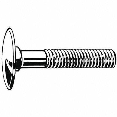 GRAINGER U083500250100 Step Bolt Fastener L 1 in PK50