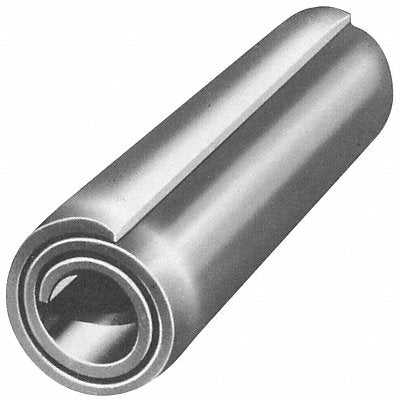 GRAINGER U514300250075 Coiled Spring Pin (Spirol) Stainless Steel 1/4x3/4in 5500lb PK10