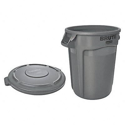 RUBBERMAID COMMERCIAL PRODUCTS FG263200GreyFG263100Grey Utility Container 32 gal Grey