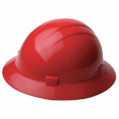 ERB SAFETY 19204 Hard Hat Type 1 Class E Pinlock Red