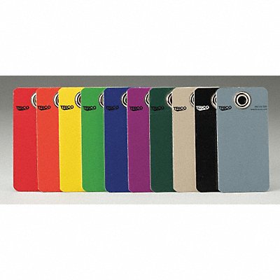 SPECTRUM 37083 Identification Tag Grey 4inHx2inW