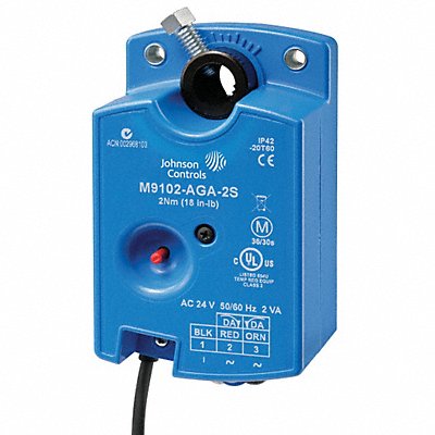 JOHNSON CONTROLS M9104GGA2S Actuator Damper 35 in-lb 24V AC