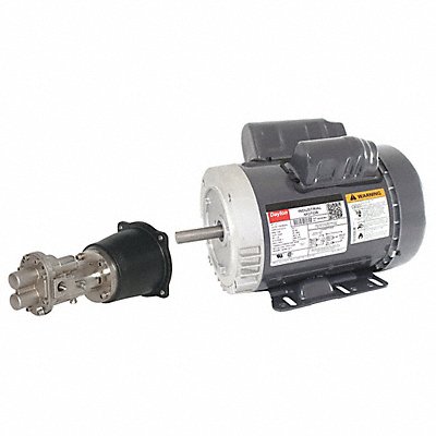 DAYTON 41TK07 Rotary Pump 1Phase 125psi 1HP