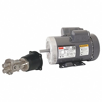 DAYTON 41TK12 Rotary Pump 125psi 12.3Lift 1-1/2HP