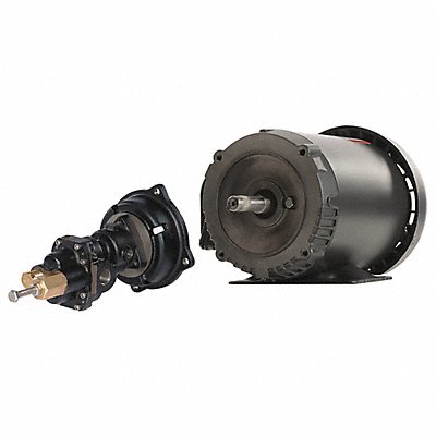 DAYTON 41TK13 Rotary Pump 3Phase 125psi Cst Iron 1HP