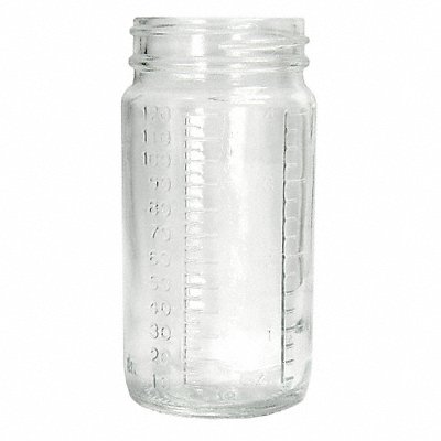 QORPAK GLA00840 Bottle 68 mm H Clear 33 mm Dia PK432