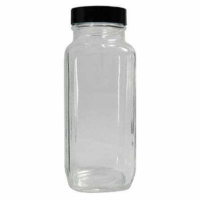 QORPAK GLC01268 Bottle 72 mm H Clear 30 mm Dia PK48