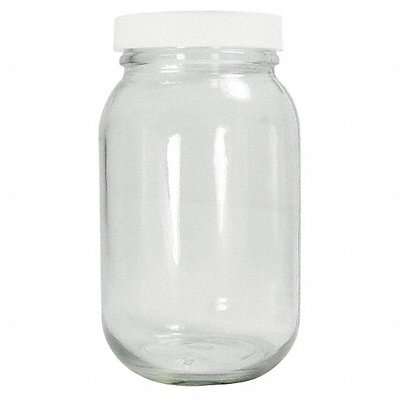 QORPAK GLC01747 Bottle 86 mm H Clear 51 mm Dia PK24