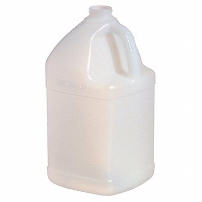GRAINGER PLA03230 Jug 3.84 L 283 mm H Natural PK4