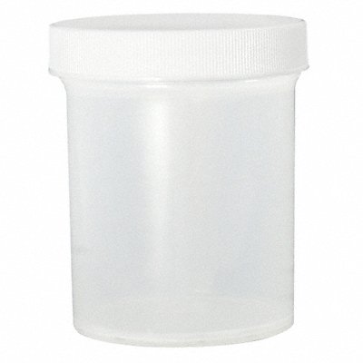 QORPAK PLC03701 Jar 120 mL 70 mm H Natural PK36