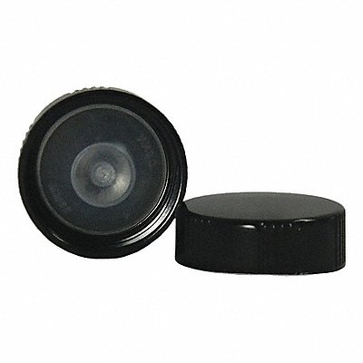 QORPAK CAP00154 Cap 22 mm Dia Black PK5000