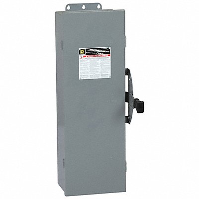 SQUARE D DTU363AWK Safety Switch Non Fusible 100A Cpr/Plastic/Steel