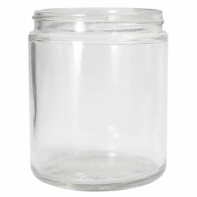 QORPAK GLA00866 Jar 480 mL 169 mm H Clear PK12
