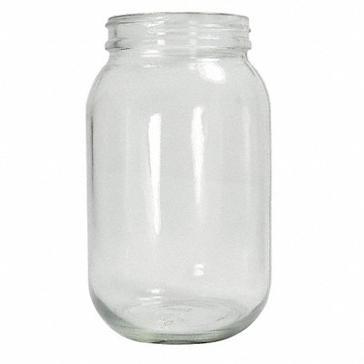 QORPAK GLA00949 Bottle 214 mm H Clear 124 mm Dia PK6