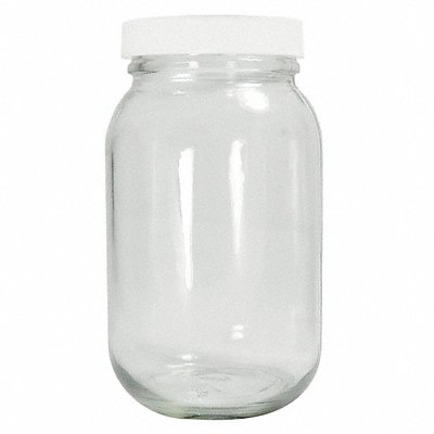 QORPAK GLC01790 Bottle 109 mm H Clear 62 mm Dia PK24