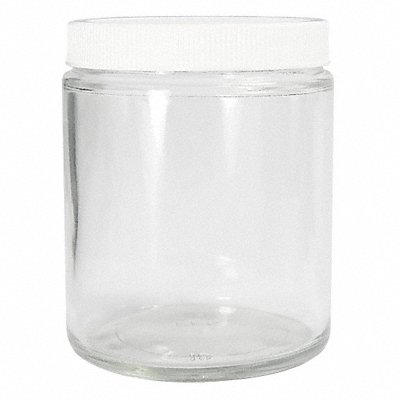 QORPAK GLC04868 Jar 240 mL 89 mm H Clear PK24