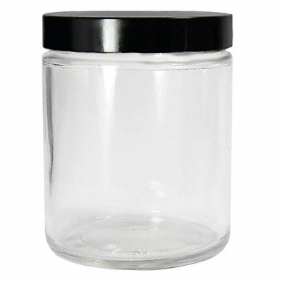 QORPAK GLC01646 Jar 120 mL 69 mm H Clear PK24
