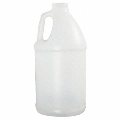 GRAINGER PLA03280 Jug 3.84 L 298 mm H Natural PK4