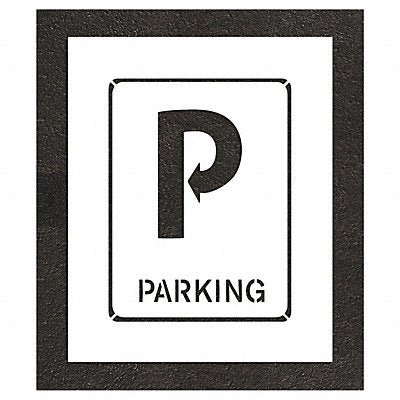 RAE STL10852434 Pavement Stencil 32 H 26 W 0.125 Thick