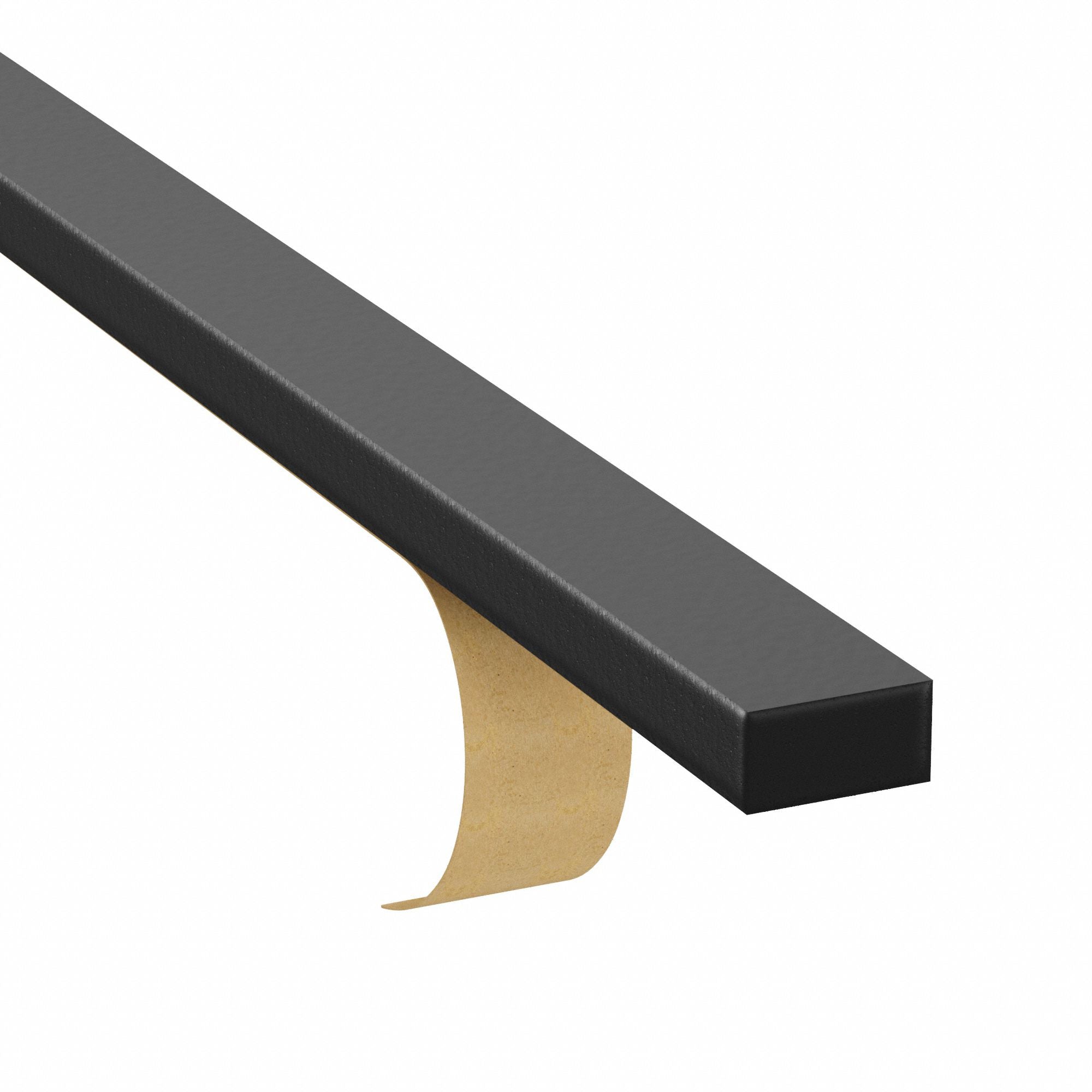 GRAINGER P8150ULRL0100XOH50L EPDM Neoprene SBR Strip L 50 ft Black