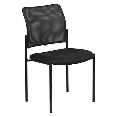 FLASH FURNITURE GO5152GG Side Chair Black Seat Mesh Back