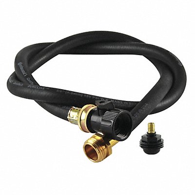 SAFE-T-SEAL TPH4AW Water Hose Rubber/Brass Repair Part 4 ft