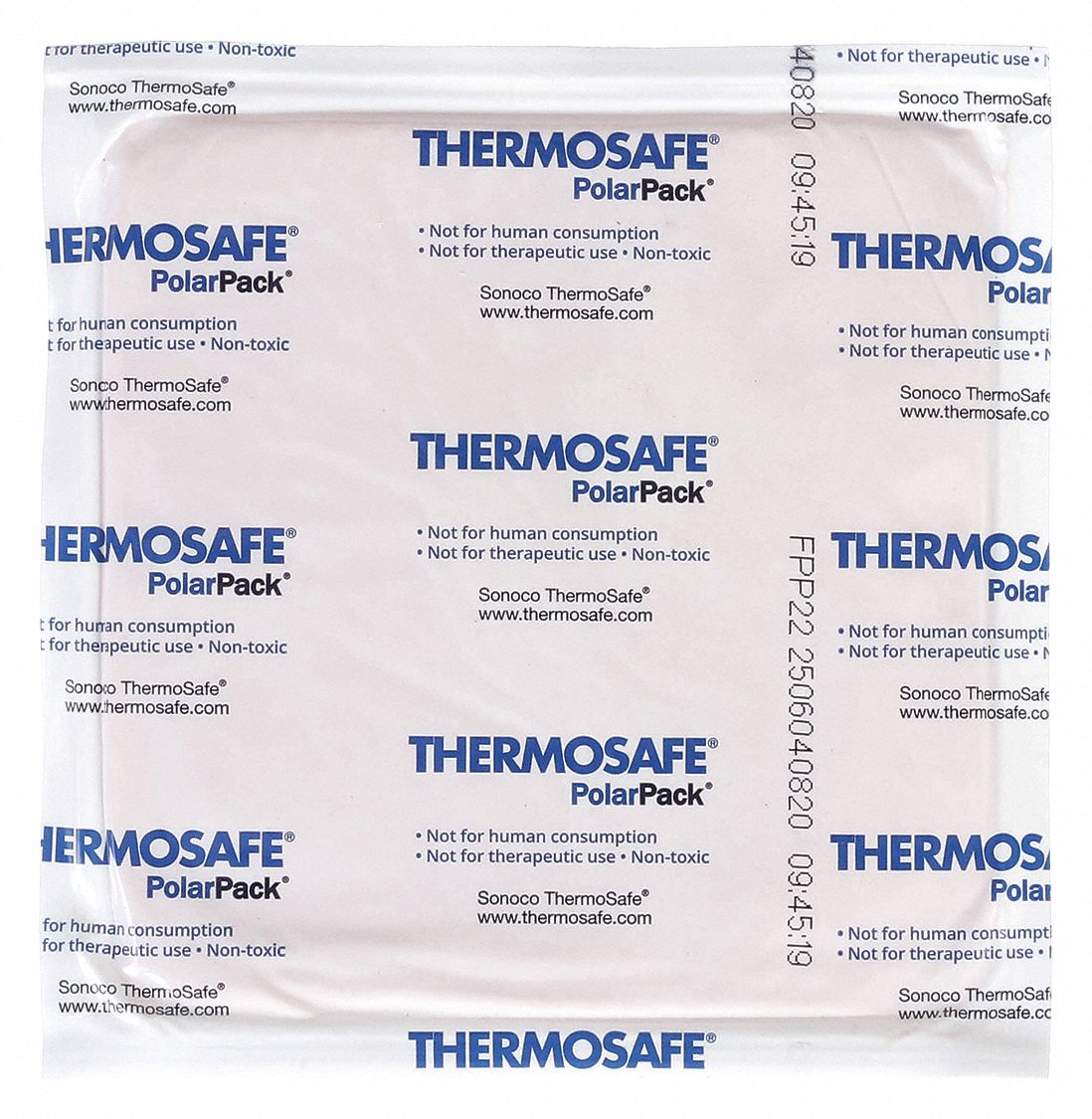 THERMOSAFE FPP1020 Cold Brick 9 oz 4-1/2 L 4 W PK48