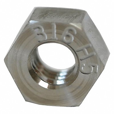 GRAINGER NUT93008C StdStainless Steel Pln #8-32 11/32x1/8 316H5 1PK