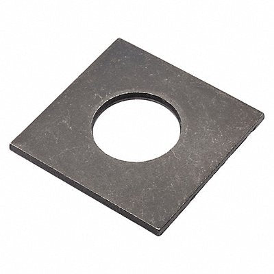 GRAINGER Z8932BOX Square Washer BlkOx Stl 7/8 in 2x0.128in 1PK
