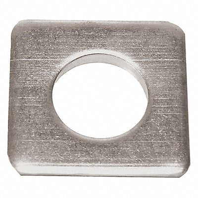 GRAINGER Z8869ZN Square Washer Znc Stl 1 1/2 in 3x0.128in 1PK