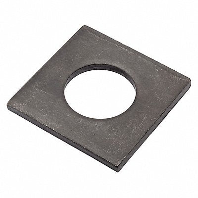 GRAINGER Z8949BOX Square Washer BlkOx Stl 1 in 2x0.200in 1PK