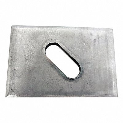 GRAINGER Z8754SLOT188 Square Washer NGrd SS 3/4 in 3x0.25in 1PK