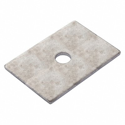 GRAINGER Z8755188 Square Washer NGrd SS 3/4 in 6x0.25in 1PK