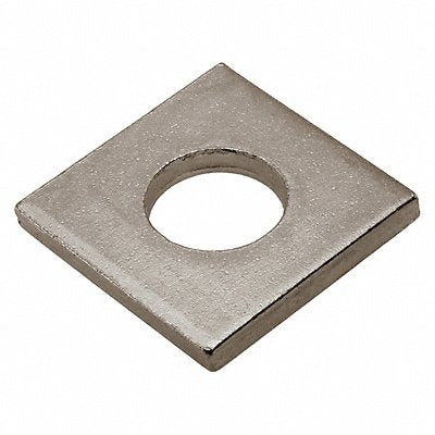 GRAINGER Z8960188 Square Washer NGrd SS 7/8 in 2x0.265in 1PK