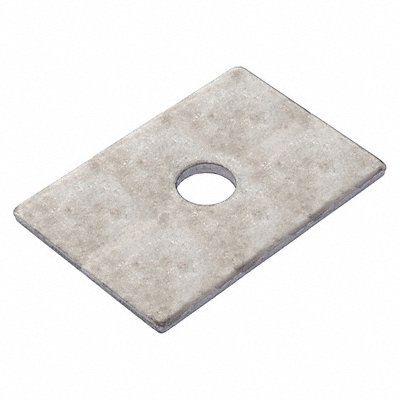 GRAINGER Z8776188 Square Washer NGrd SS 3/4 in 6x0.39in 1PK