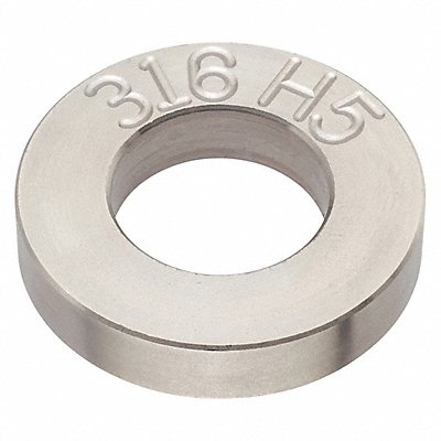 GRAINGER Z9274316H5 StrctFlat Washer 316H5 SS 1/2 1.06x.203 1PK