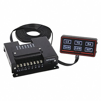 CODE 3 450RL6 Rocker Switch SPDT Contact 8 Connections
