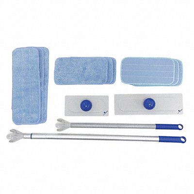 HOSPECO SPHKT Mop Starter Kit 11 in 16 in W Blue