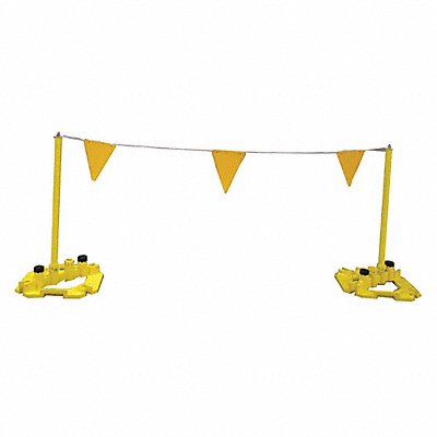 GARLOCK SAFETY SYSTEMS 300975 Warning Line Yellow