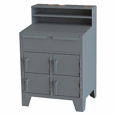 GREENE MANUFACTURING INC. CBX1DDS4D48 Cabinet 54 x48 x28 Chrcl Gry NonMbl