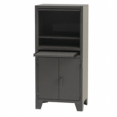 GREENE MANUFACTURING INC. EXC3666FDS CompCab 3Shlv ChrclGry 66 x36 x20