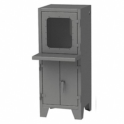 GREENE MANUFACTURING INC. EXC2672FS CompEnc 1Shlv ChrclGry 72 x26 x36