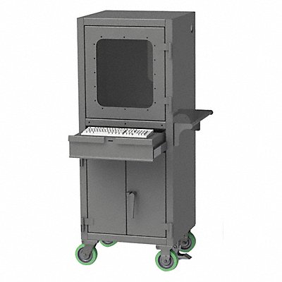 GREENE MANUFACTURING INC. EXC2672FDSP CompEnc 2Shlv ChrclGry 72 x26 x24
