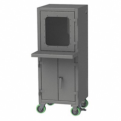 GREENE MANUFACTURING INC. EXC2672FSP CompCab 2Shlv ChrclGry 72 x26 x36